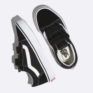 Vans Erkek Çocuk Spor Ayakkabı Old Skool V Siyah/Beyaz | 48999-146